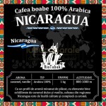 Pachet cu 1 kg de cafea boabe de origine Nicaragua RioTabak 100% Arabica